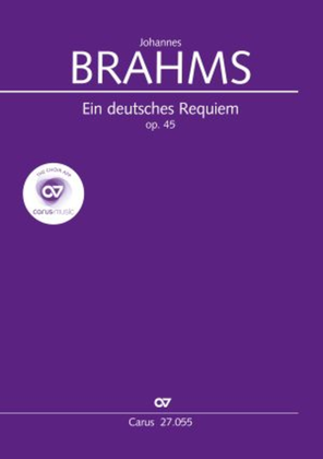 Book cover for Ein Deutsches Requiem (German Requiem)