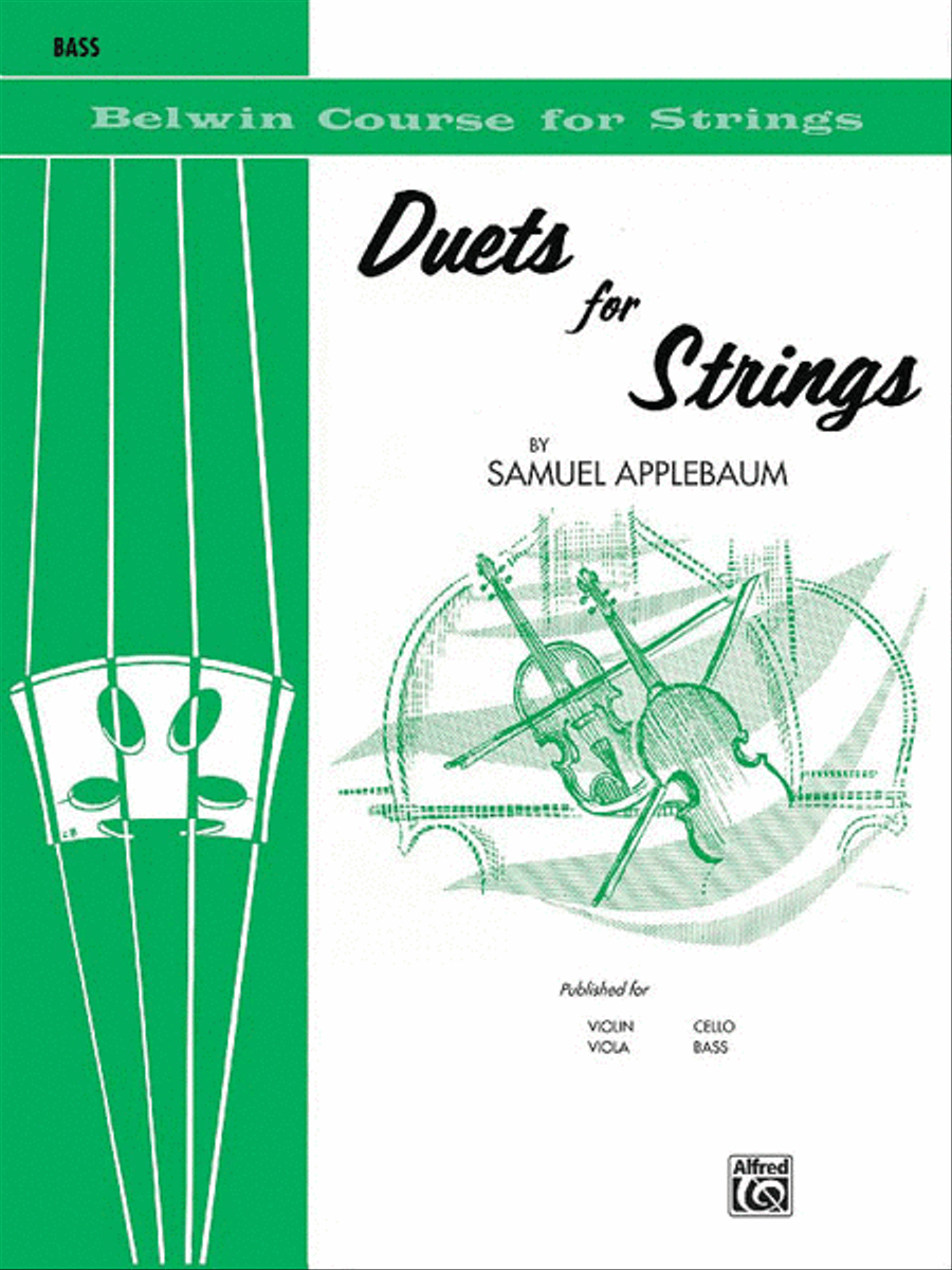 Duets for Strings, Book 1 Chamber Orchestra scores gallery preview page 1