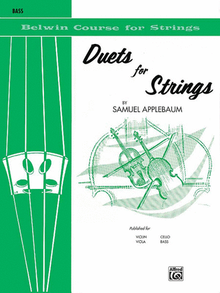 Duets for Strings, Book 1
