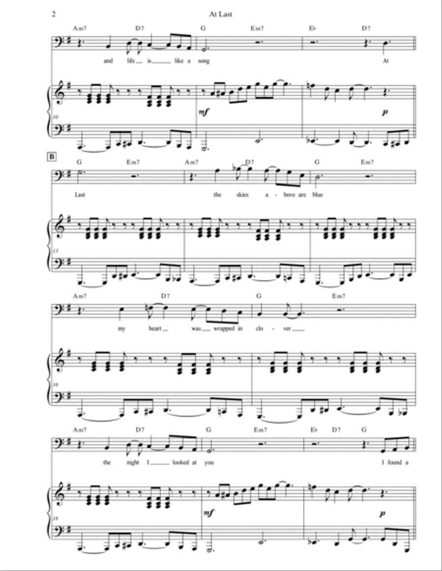 At Last Baritone Horn TC scores gallery preview page 3