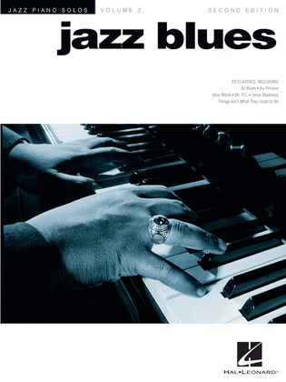 Book cover for Jazz Blues – 2nd Edition