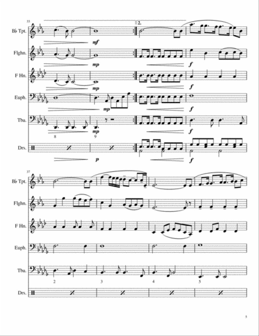 Solitaire Small Ensemble scores gallery preview page 5