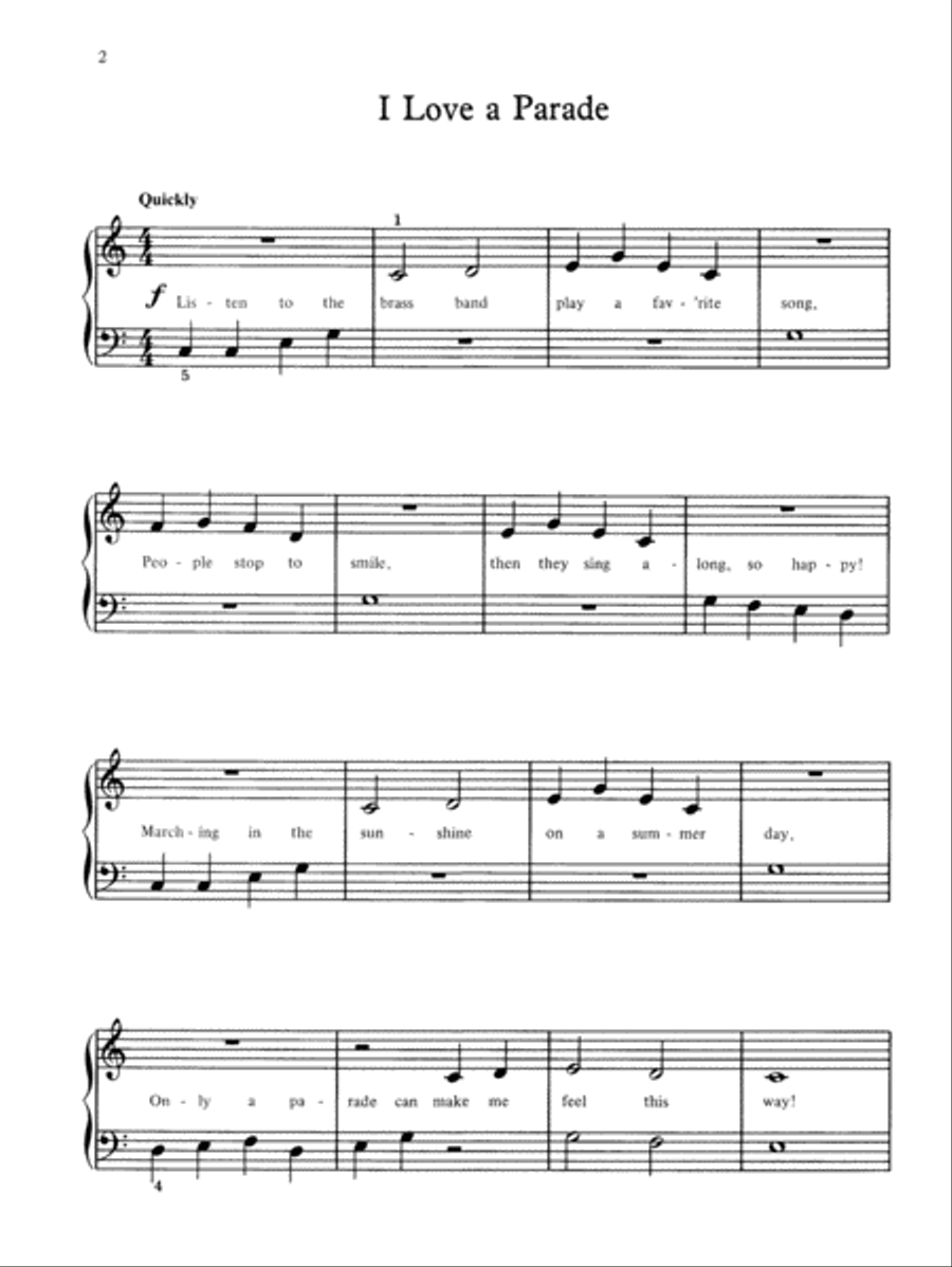 Five-Finger Fun Five-Finger Fun Piano Method scores gallery preview page 2