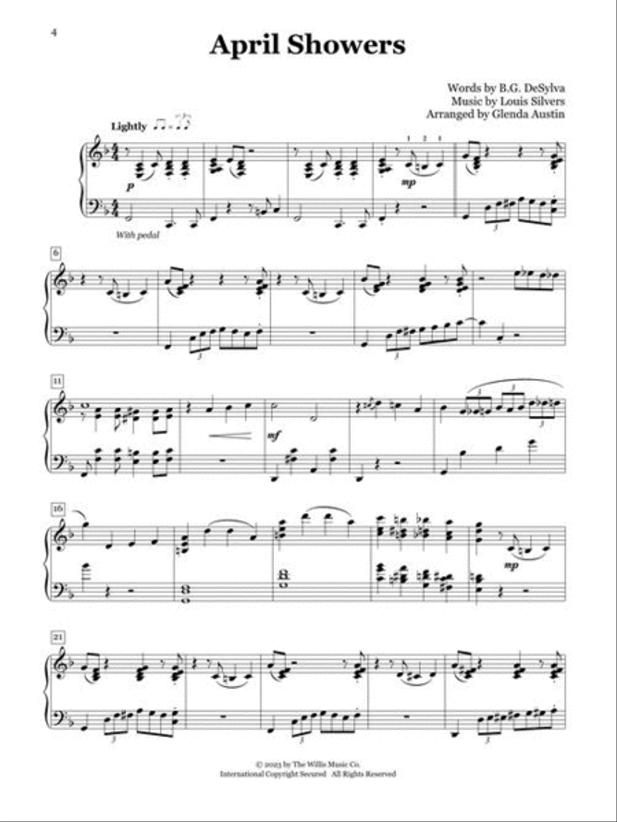 Uplifting Piano Solos Piano Solo scores gallery preview page 5
