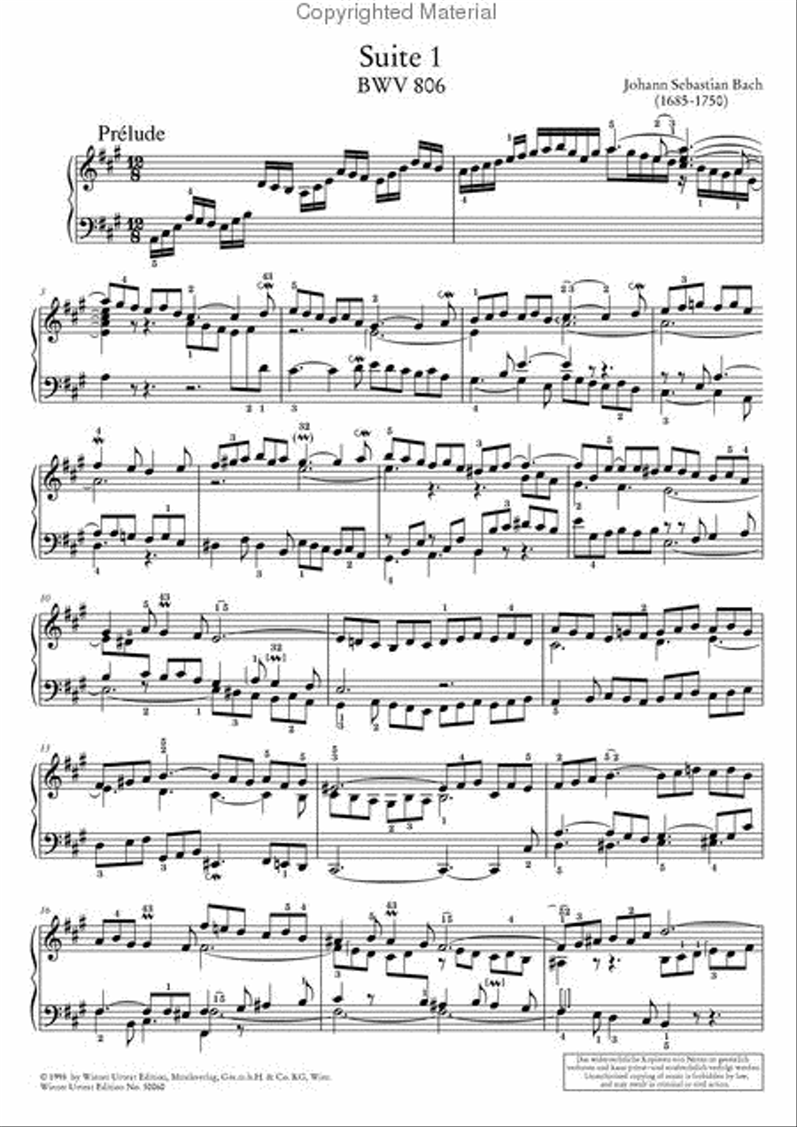 English Suites Chamber Music scores gallery preview page 4