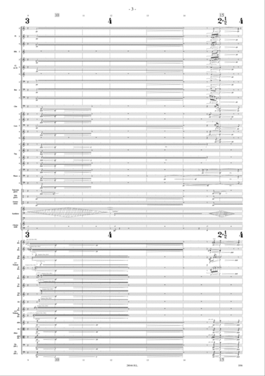 Terre D'Ombre Terre D'Ombre Orchestra scores gallery preview page 3