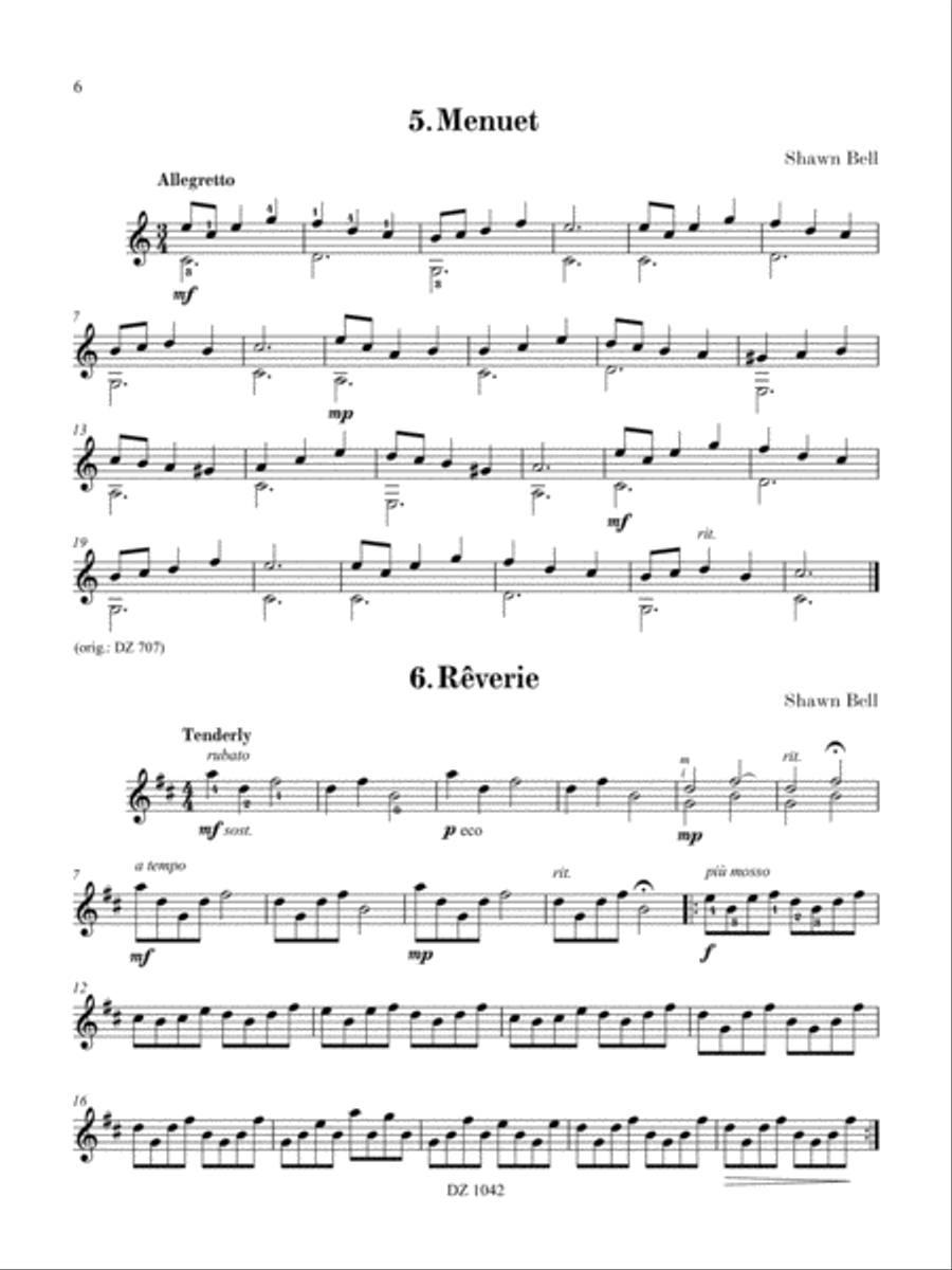 La guitare dans tous ses états, vol. 2 Classical Guitar scores gallery preview page 6