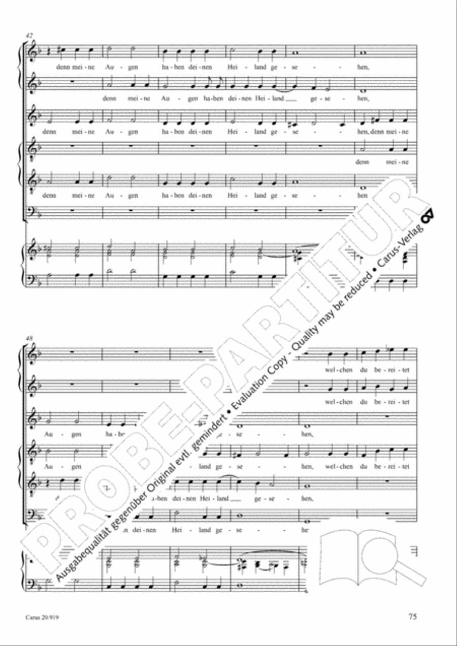 Opera varia I. Works with 1-7 parts (Complete edition, vol. 19) [Werke mit 1-7 obligaten Stimmen] Score scores gallery preview page 132