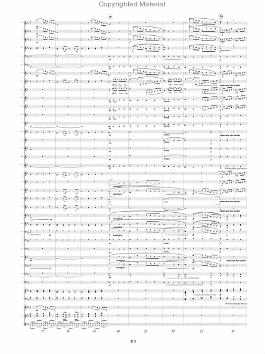 Blithe Bells Blithe Bells Concert Band scores gallery preview page 4
