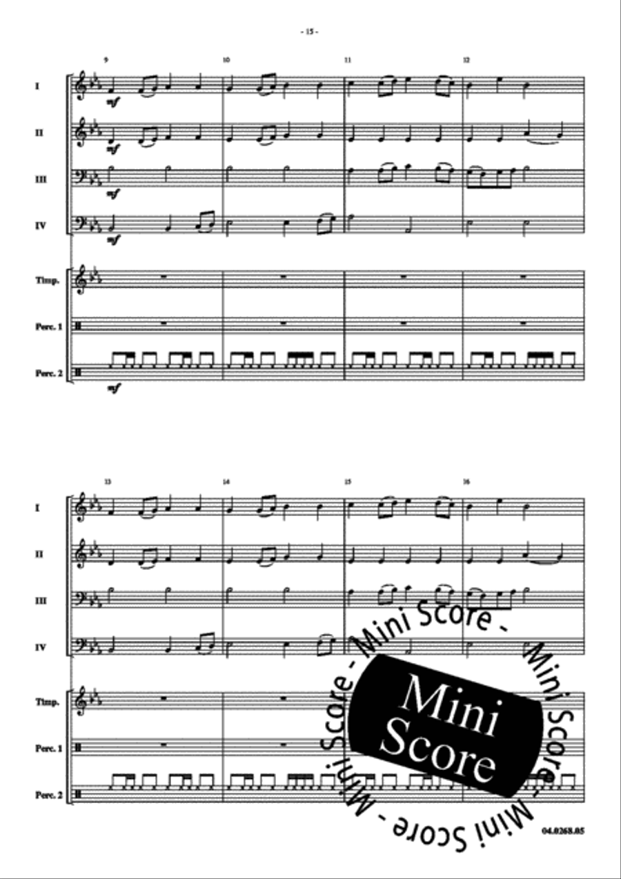 Hever Castle Brass Band scores gallery preview page 19
