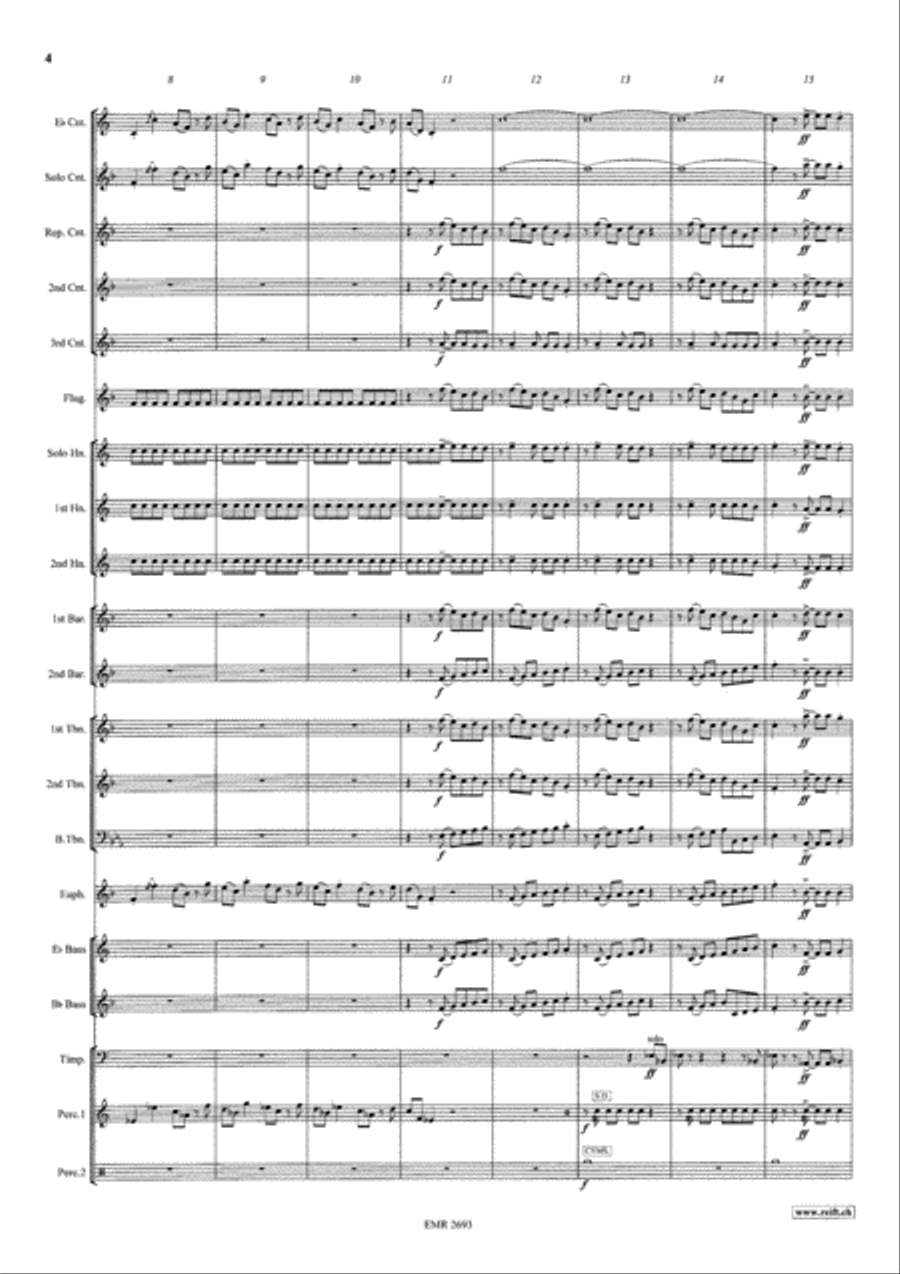 The Magnificent Seven Brass Band scores gallery preview page 5