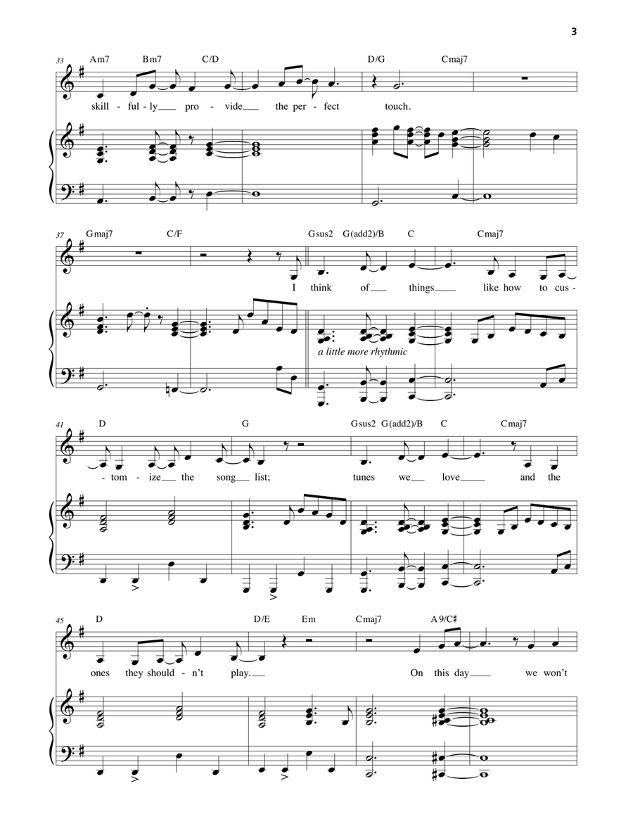 Perfect (Original Solo Version) Voice scores gallery preview page 3