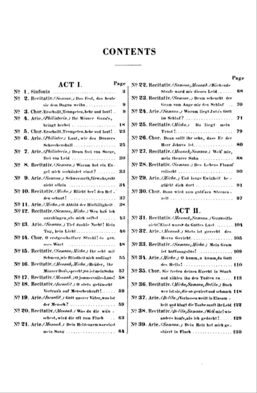 Samson (1743) 4-Part scores gallery preview page 4