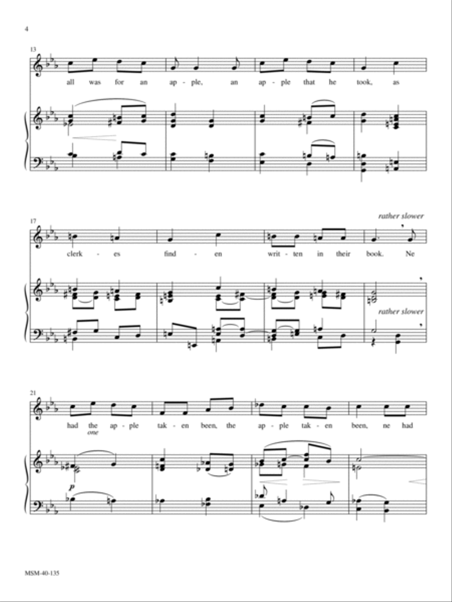 Classical Solos for the Church Year High Voice scores gallery preview page 4