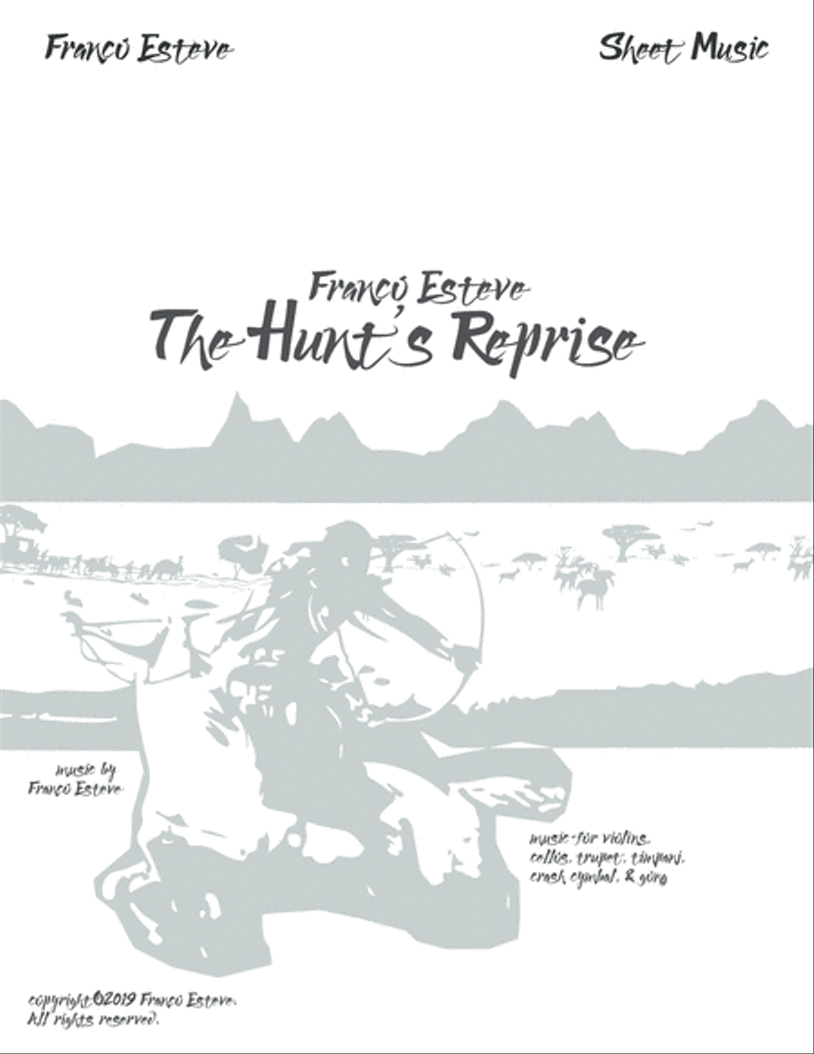 The Hunt's Reprise Concert Band scores gallery preview page 1