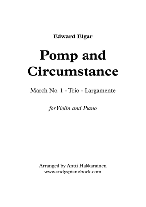 Book cover for Pomp and Circumstance - Violin & Piano