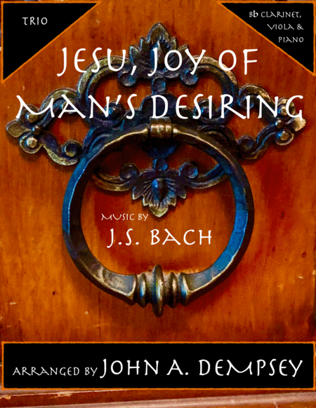 Jesu, Joy of Man's Desiring (Trio for Clarinet, Viola and Piano) image number null