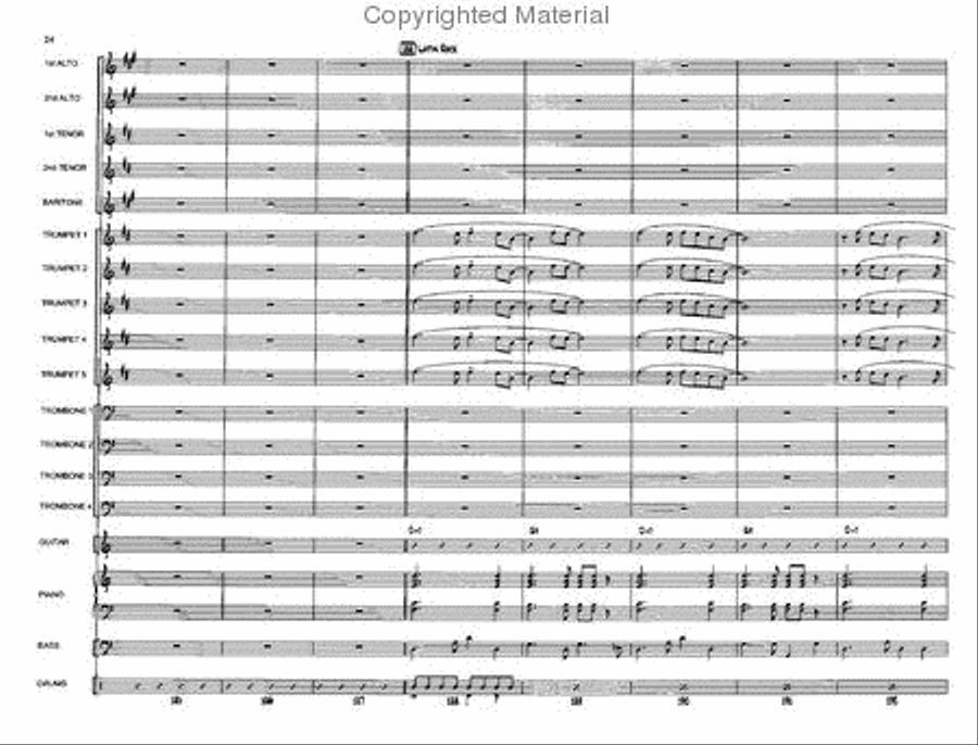 Northern Encounter Jazz Ensemble scores gallery preview page 25
