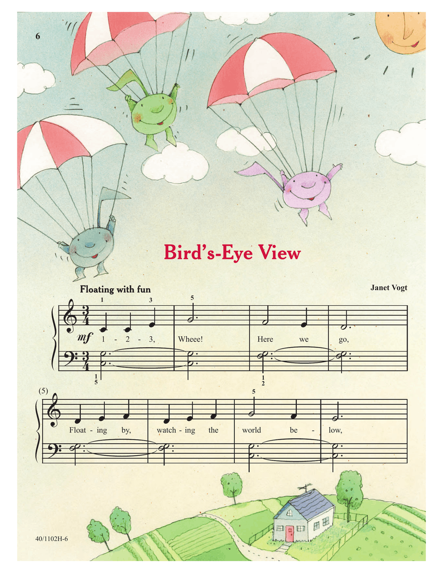Ask the Professor - Level 1A (Digital Download) Piano Method scores gallery preview page 6