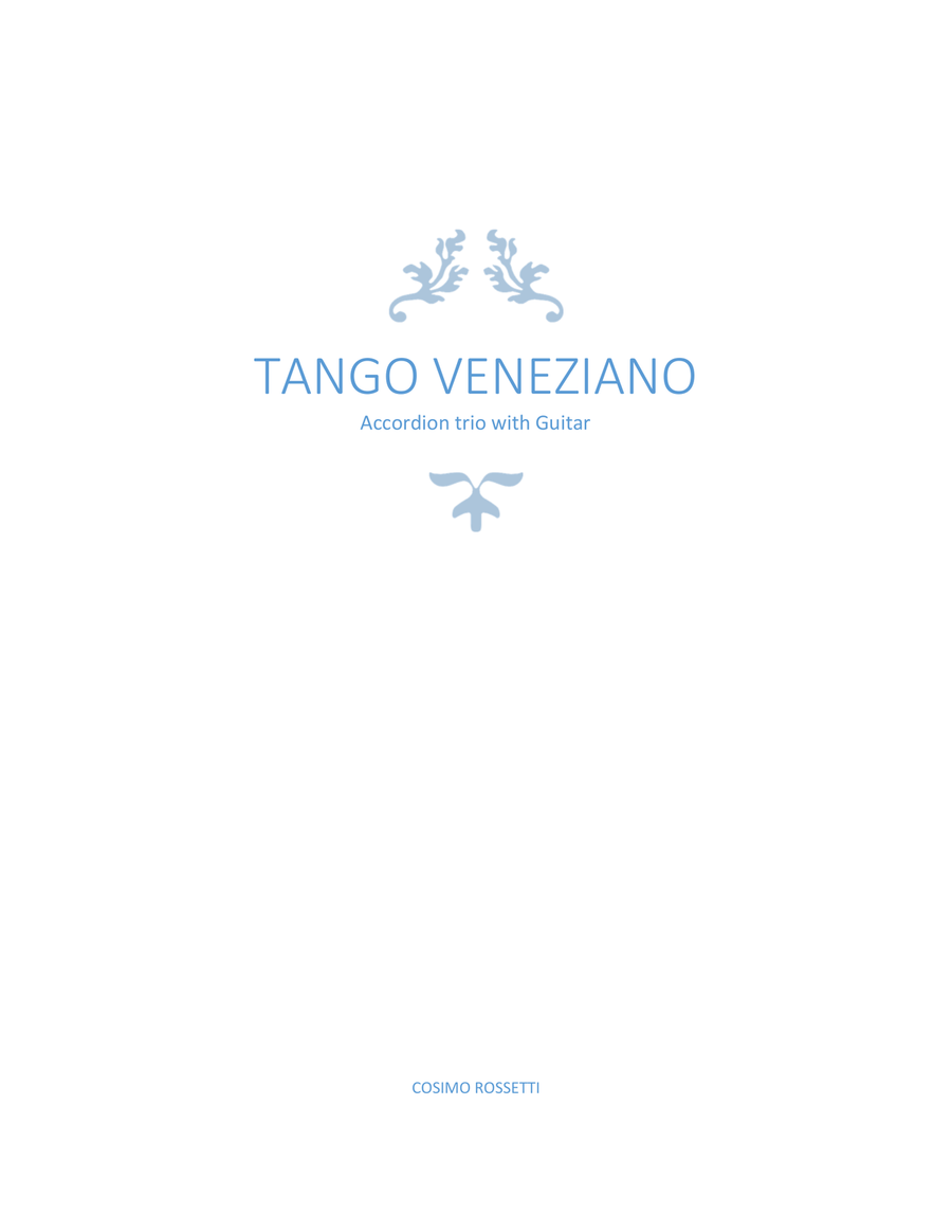 TANGO VENEZIANO Acoustic Guitar scores gallery preview page 3