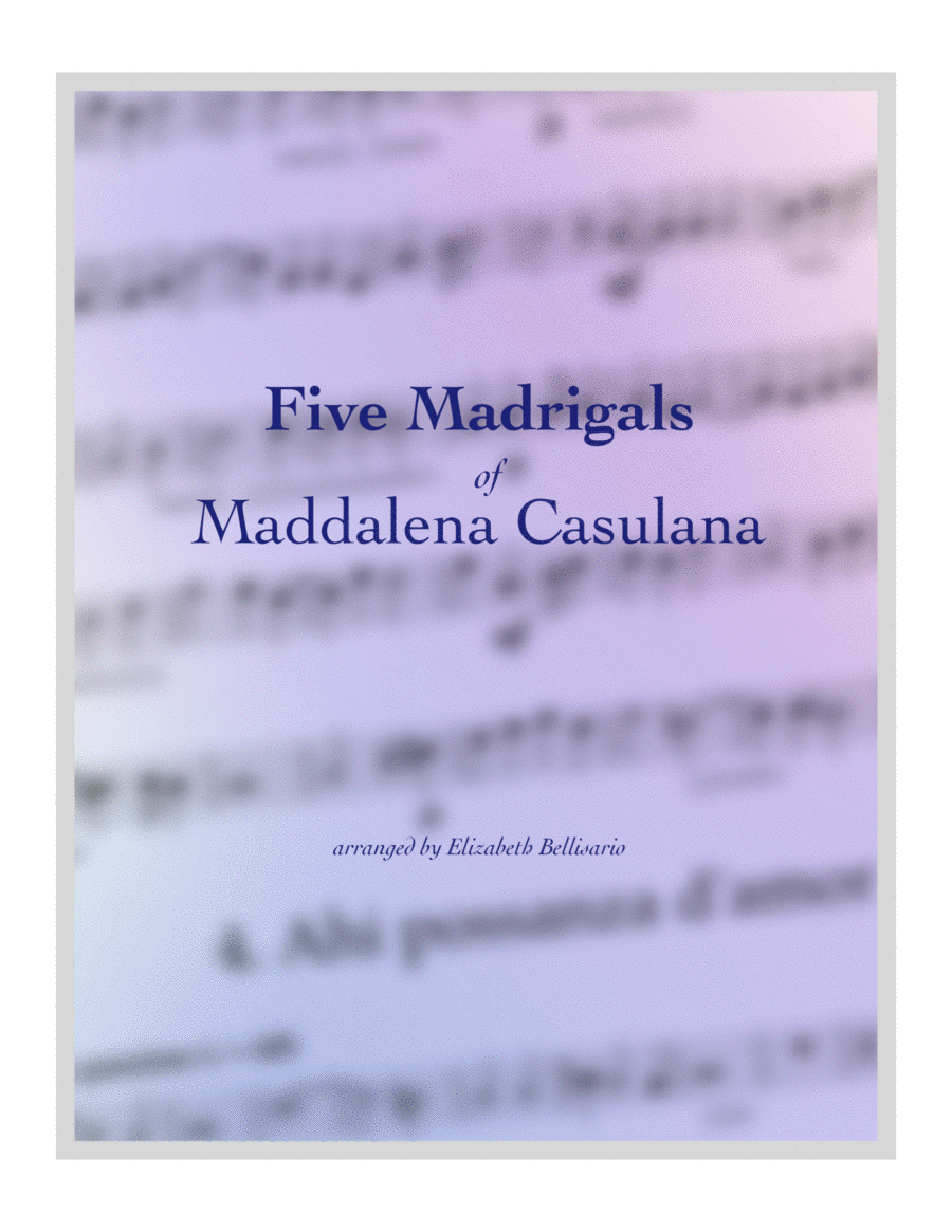 Five Madrigals (string quartet) String Quartet scores gallery preview page 1