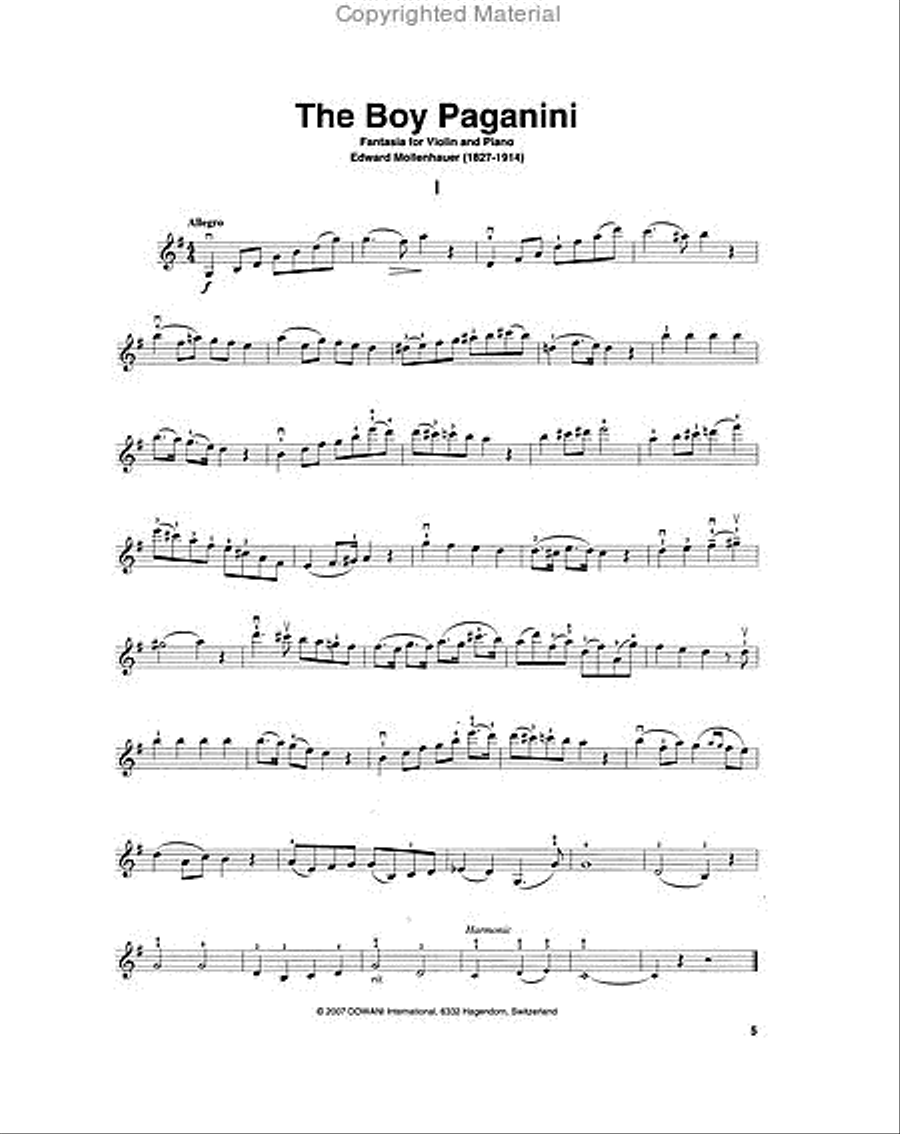 Classical Masterpieces Violin Solo scores gallery preview page 3
