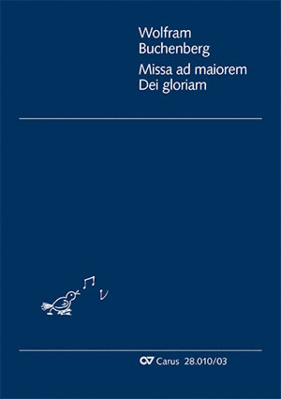 Missa ad maiorem Dei gloriam Divisi scores gallery preview page 1