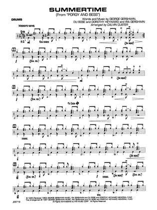 Summertime (from Porgy and Bess): Drums