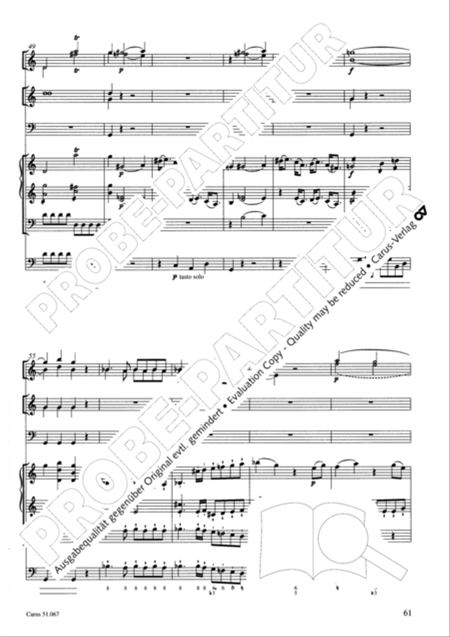 Church Sonatas Church Sonatas Collection / Songbook scores gallery preview page 62