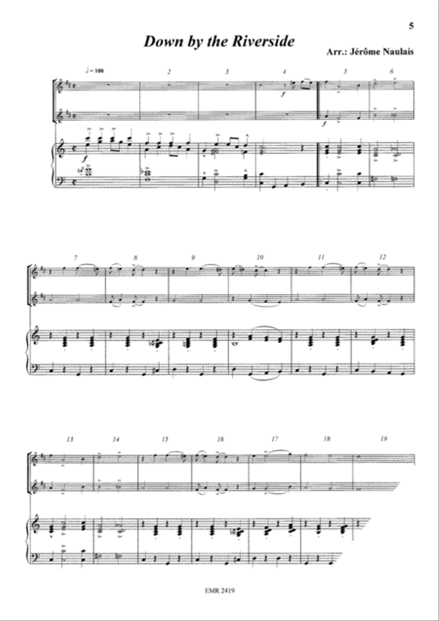 Album Volume 9 Clarinet Duet scores gallery preview page 4