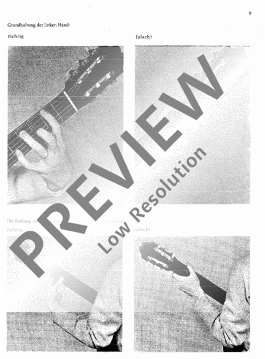 Technical Studies for Guitar Classical Guitar scores gallery preview page 10