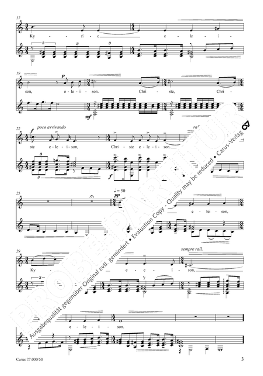 Messa di Gioia Choir scores gallery preview page 4