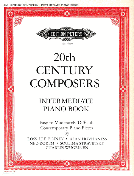 Twentieth Century Composers (Intermediate Piano Book)