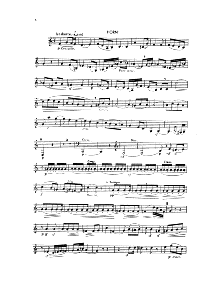 Woodwind Quintet: 1st E-flat Horn