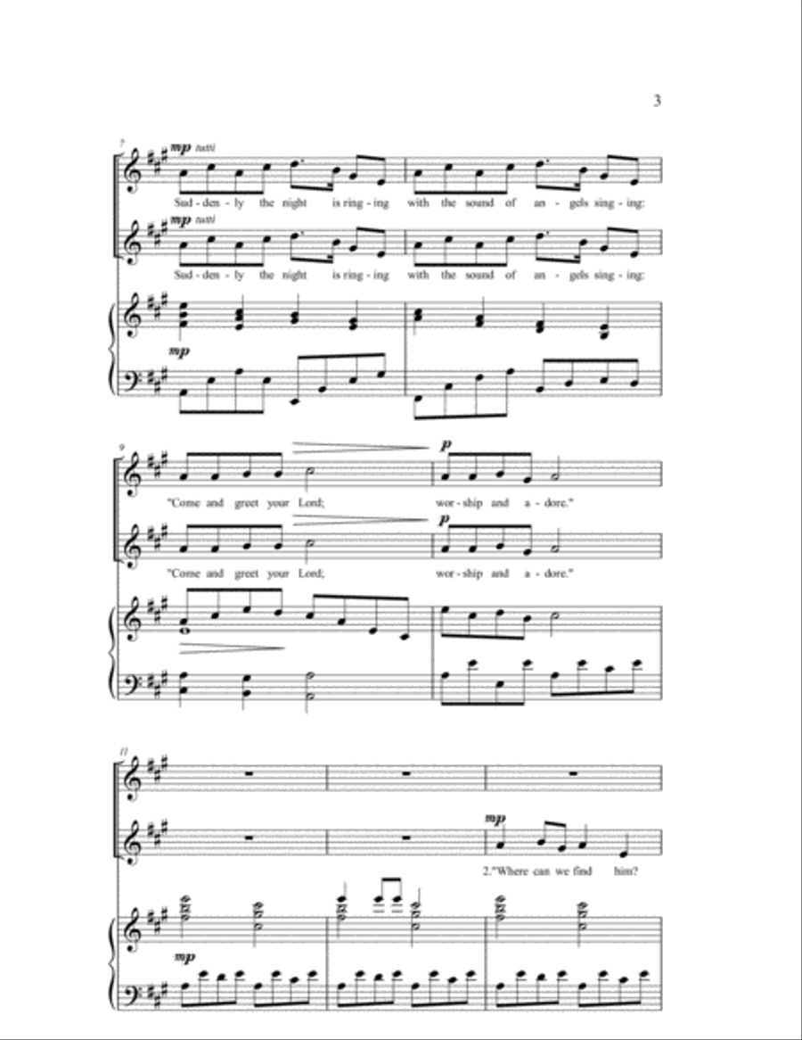 Polish Carol Polish Carol SSA scores gallery preview page 3