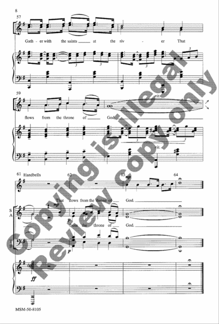 At the River Divisi scores gallery preview page 17