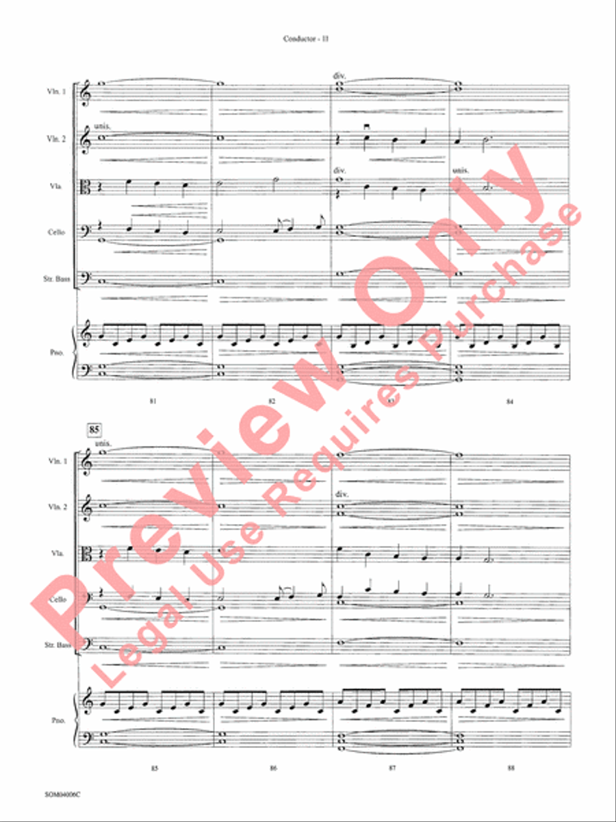 Into the West (from The Lord of the Rings: The Return of the King) String Orchestra scores gallery preview page 14