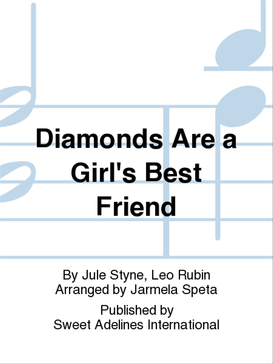 Diamonds Are a Girl's Best Friend A Cappella scores gallery preview page 1