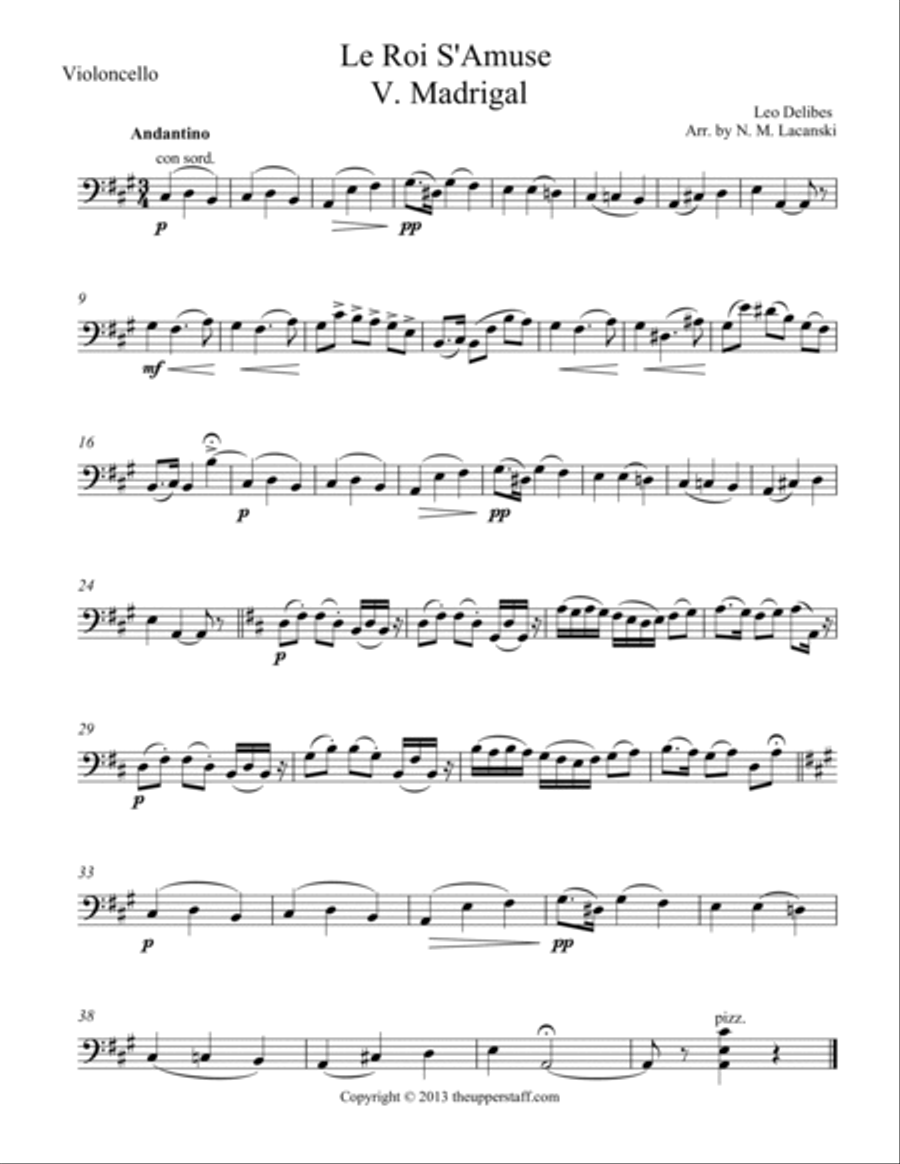 Le Roi Madrigal Choir scores gallery preview page 2