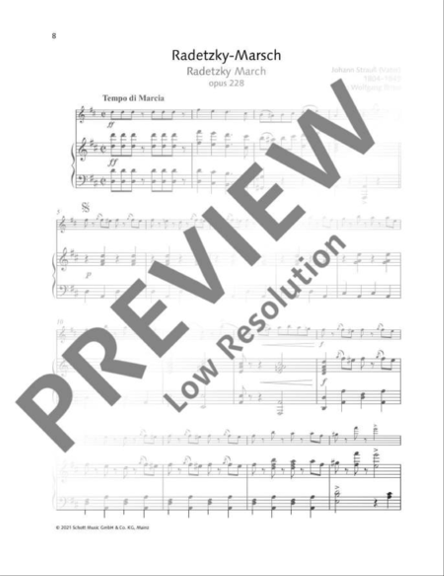 Vienna Forever Violin Solo scores gallery preview page 9