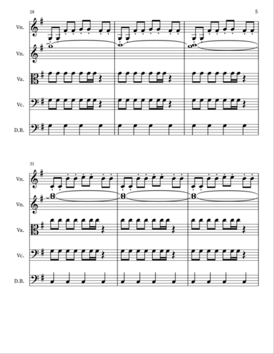Hot To Go Cello scores gallery preview page 5