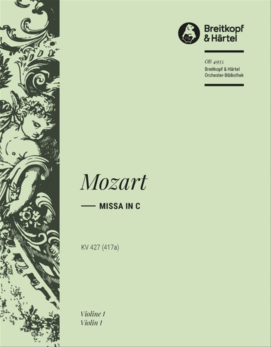 Missa in c K. 427 (417a) SSAATTBB scores gallery preview page 1