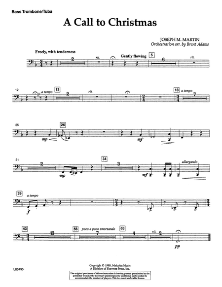 Canticle Of Joy - Bass Trombone/Tuba