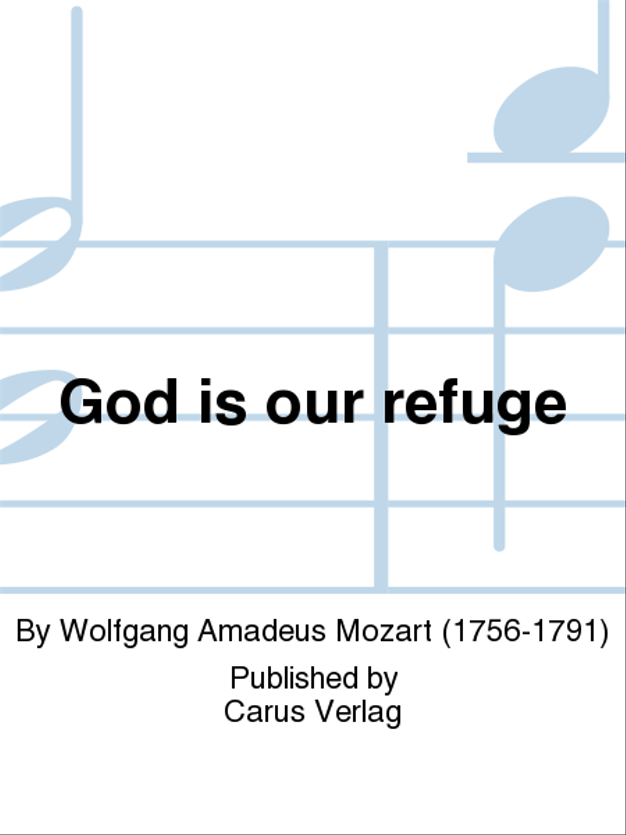 God is our refuge (Gott will uns Starke und Zuversicht sein) 4-Part scores gallery preview page 1