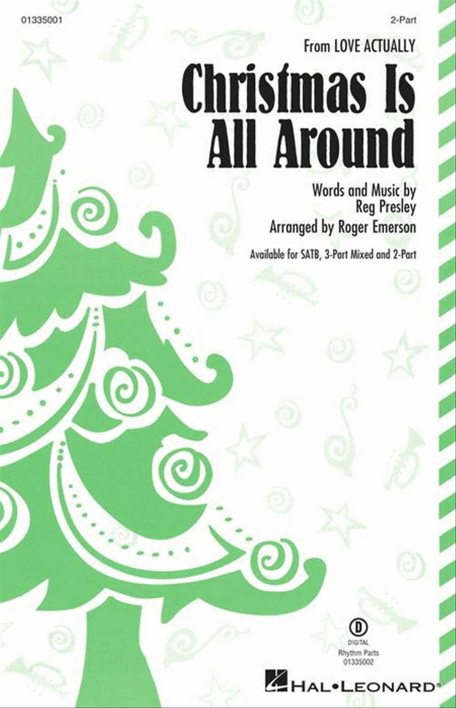 Christmas Is All Around (from Love Actually) 2-Part scores gallery preview page 2
