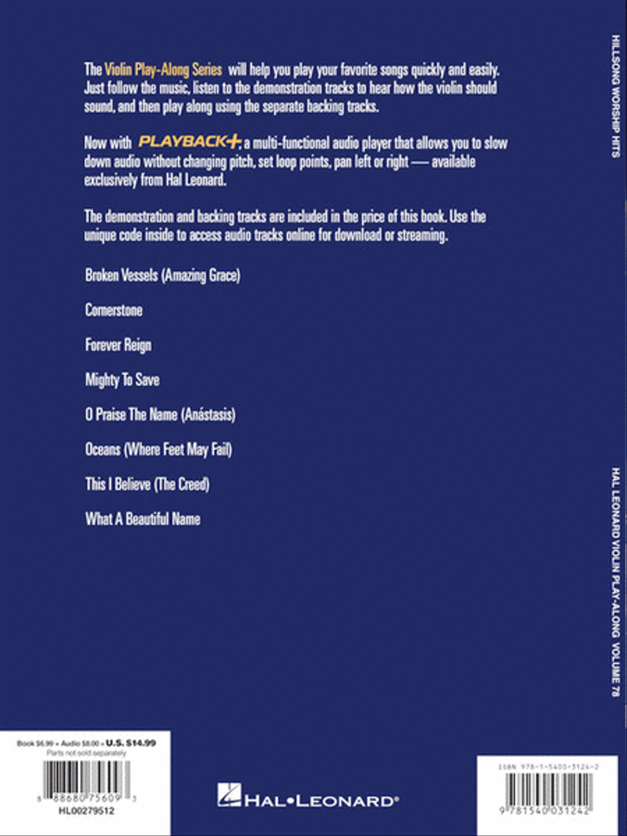 Hillsong Worship Hits Violin Solo scores gallery preview page 5
