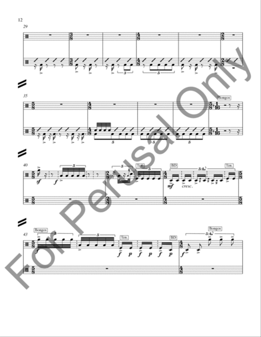 Duets (1974) Orchestra scores gallery preview page 15