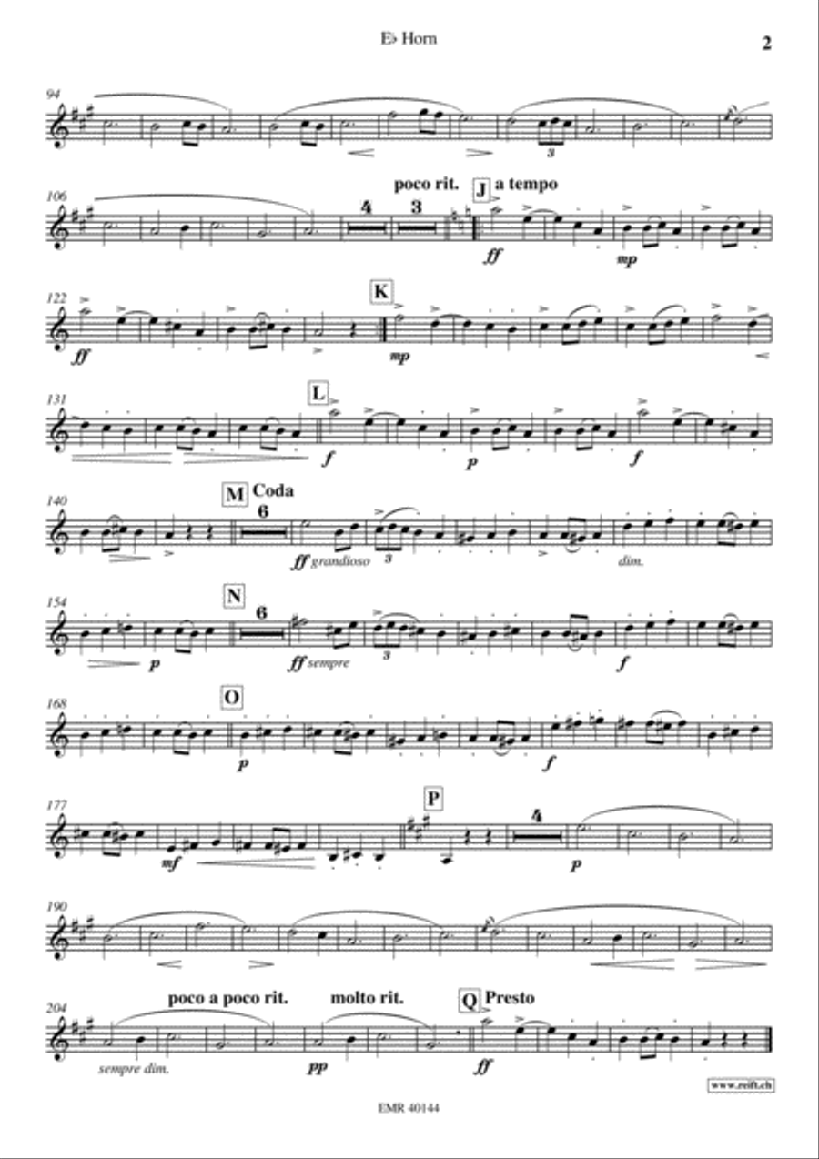 Slavonic Dance No. 8 Slavonic Dance No. 8 Horn scores gallery preview page 3