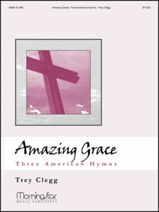Book cover for Amazing Grace Three American Hymns