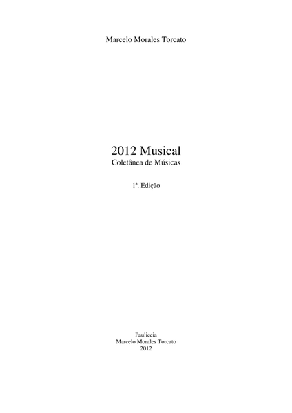 2012 Musical: Coletânea de Músicas
